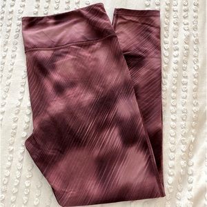 [Athleta] Purple/Pink leggings, XL